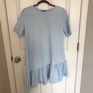 Baby Blue Skater Dress